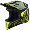 CAPACETE SUOMY X-WING REEL MAT AMARELO FLUO - L