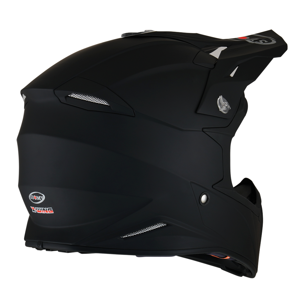 CAPACETE SUOMY X-WING PLAIN MAT PRETO - L