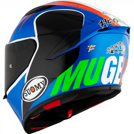 CAPACETE SUOMY TRACK-1 PECCO MUGELLO 2022 (NO SPONSOR) -M