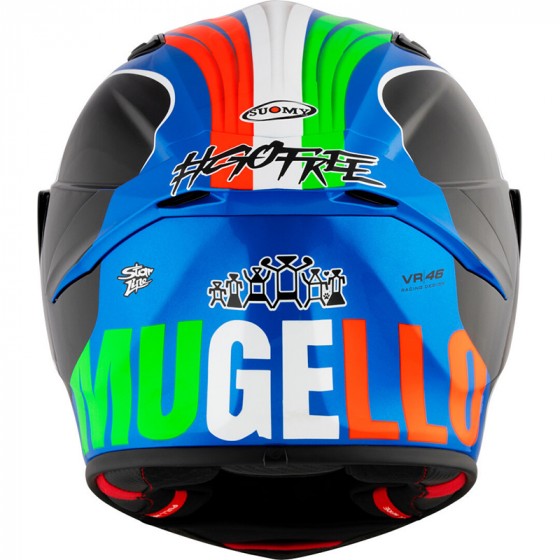 CAPACETE SUOMY TRACK-1 PECCO MUGELLO 2022 (NO SPONSOR) -M