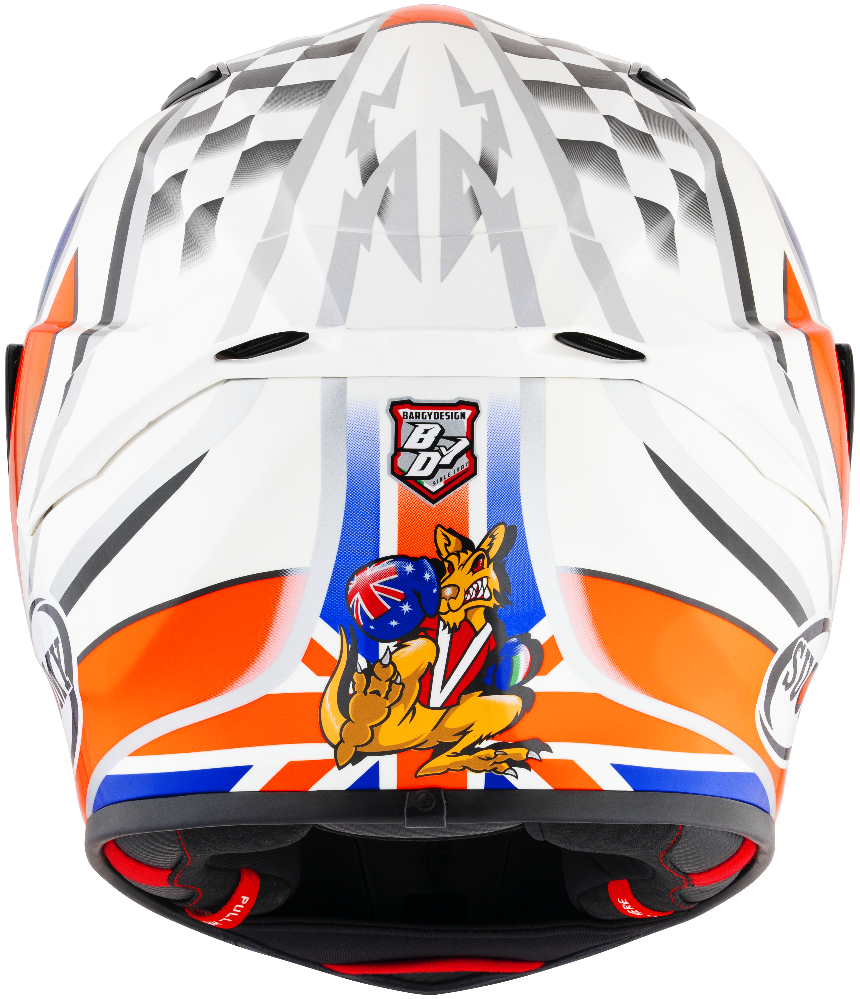 CAPACETE SUOMY TRACK-1 CELEBR. TROY BAYLISS REPLICA 2002 - M