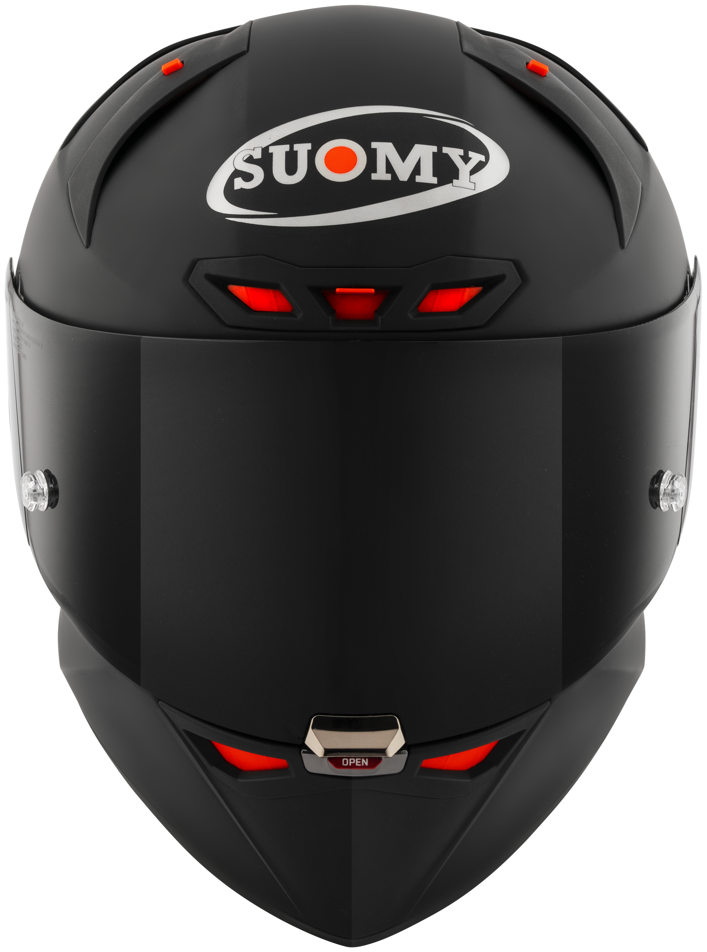 CAPACETE SUOMY S1-XR GP PLAIN PRETO MAT FIM - L
