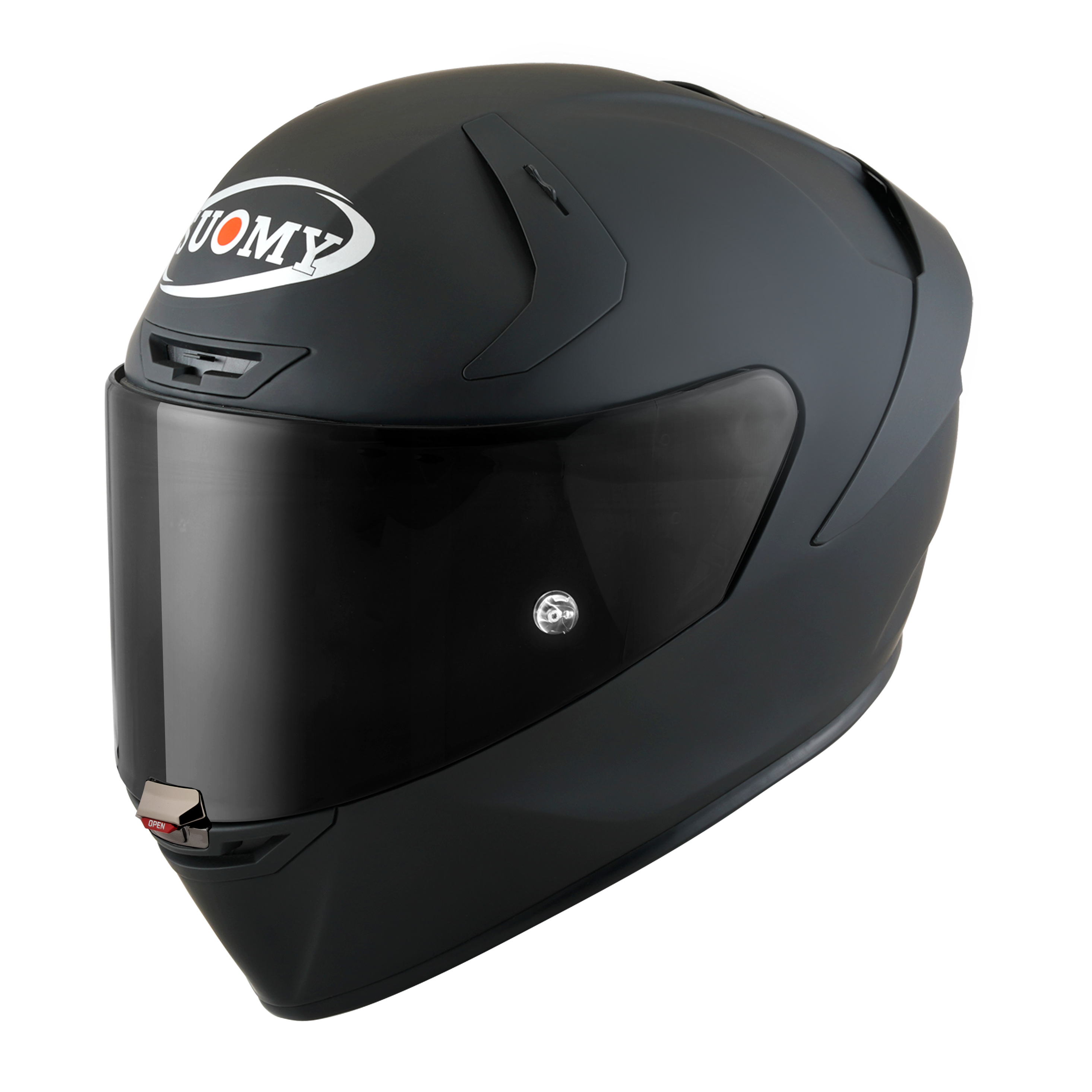 CAPACETE SUOMY SR-GP EVO PLAIN PRETO MAT - L