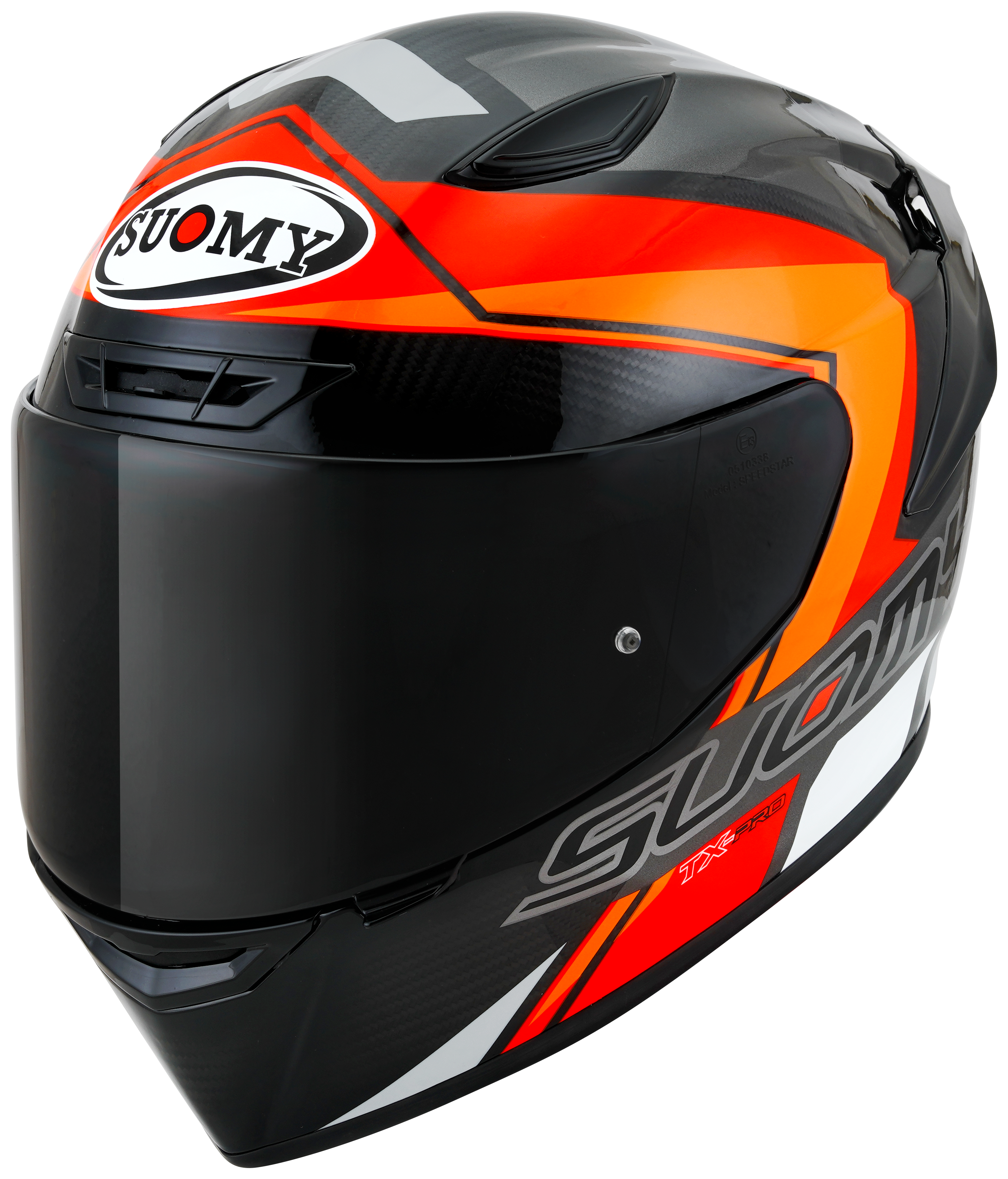CAPACETE SUOMY TX-PRO GLAM LARANJA /E06 - S