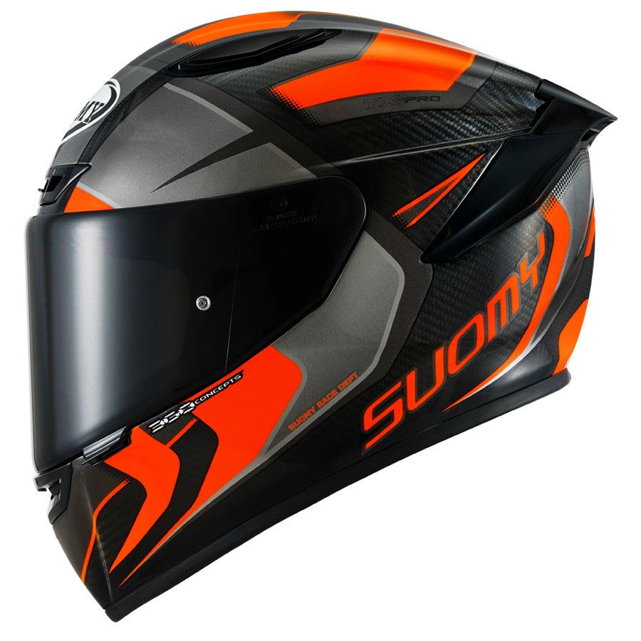 CAPACETE SUOMY TX-PRO ADVANCE LARANJA FLUO - L