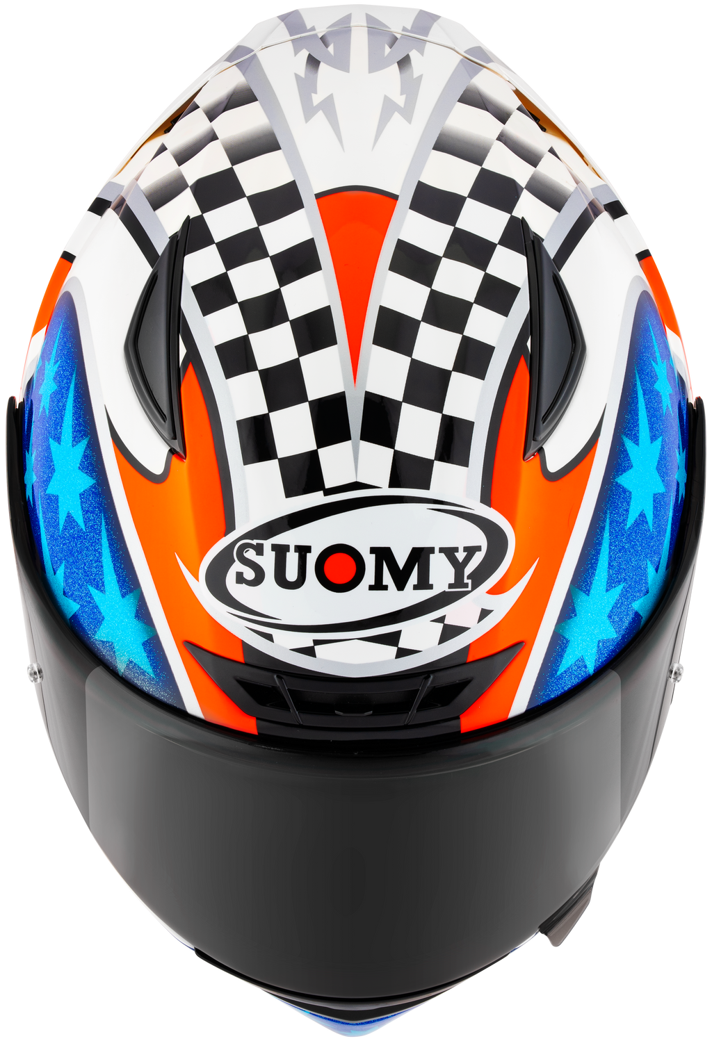 CAPACETE SUOMY TRACK-1 CELEBR. TROY BAYLISS REPLICA 2002 - S