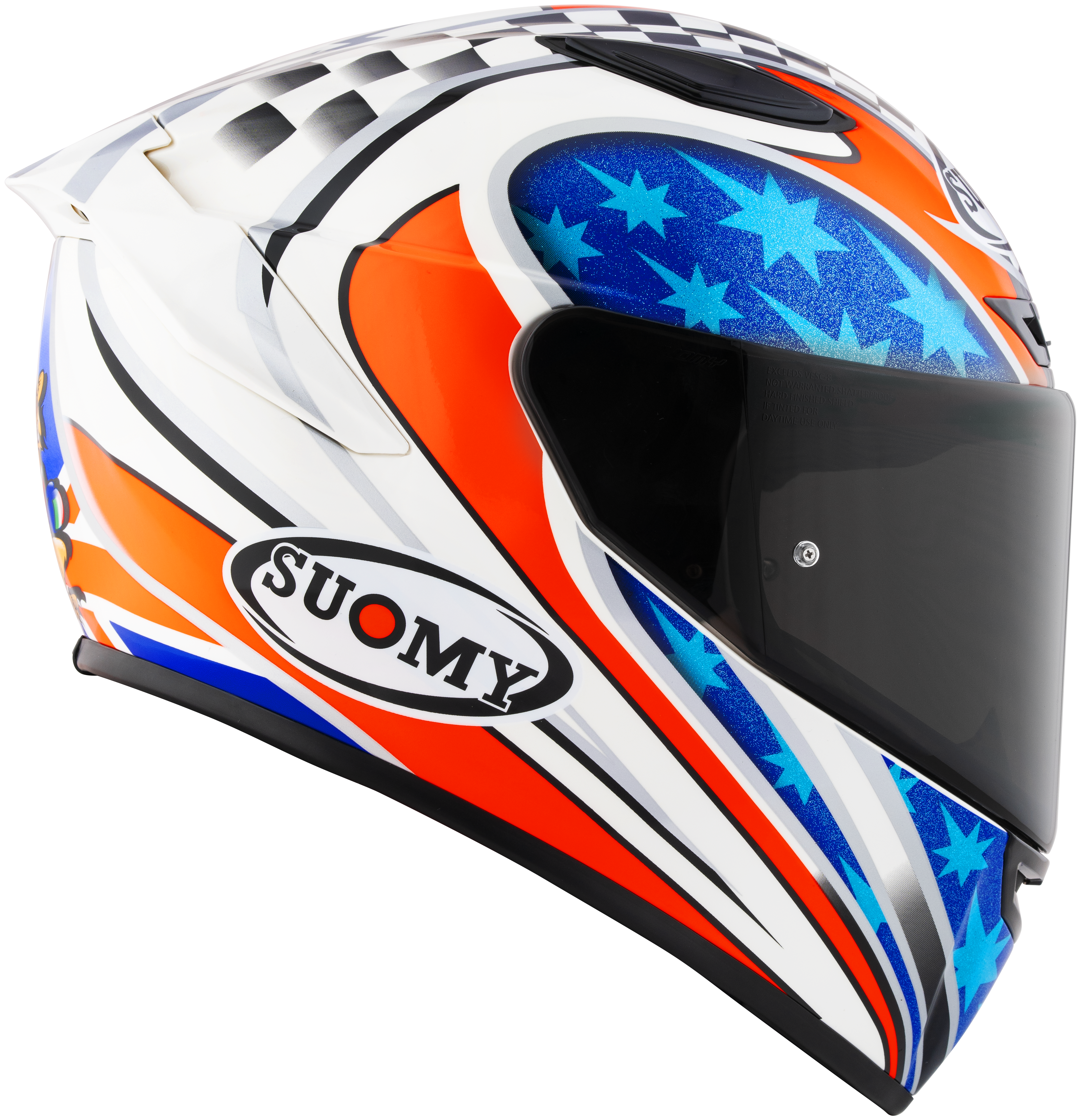 CAPACETE SUOMY TRACK-1 CELEBR. TROY BAYLISS REPLICA 2002 - XL