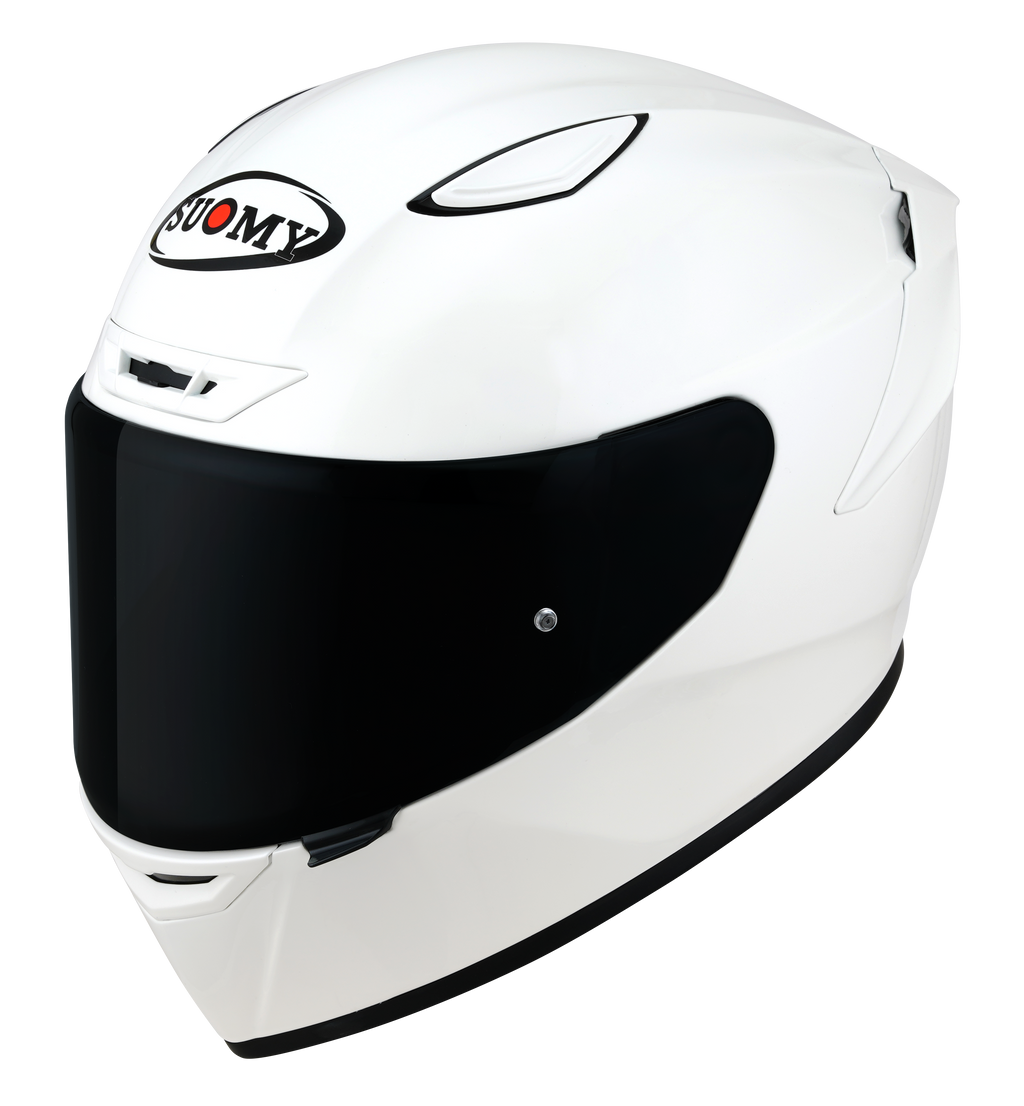 CAPACETE SUOMY TRACK-1 PLAIN BRANCO /E06 - XL