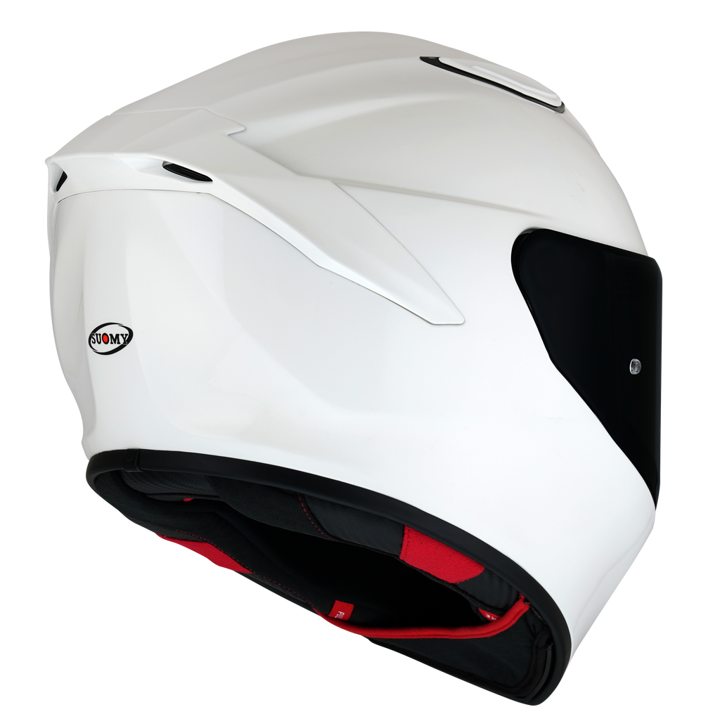 CAPACETE SUOMY TRACK-1 PLAIN BRANCO /E06 - XL