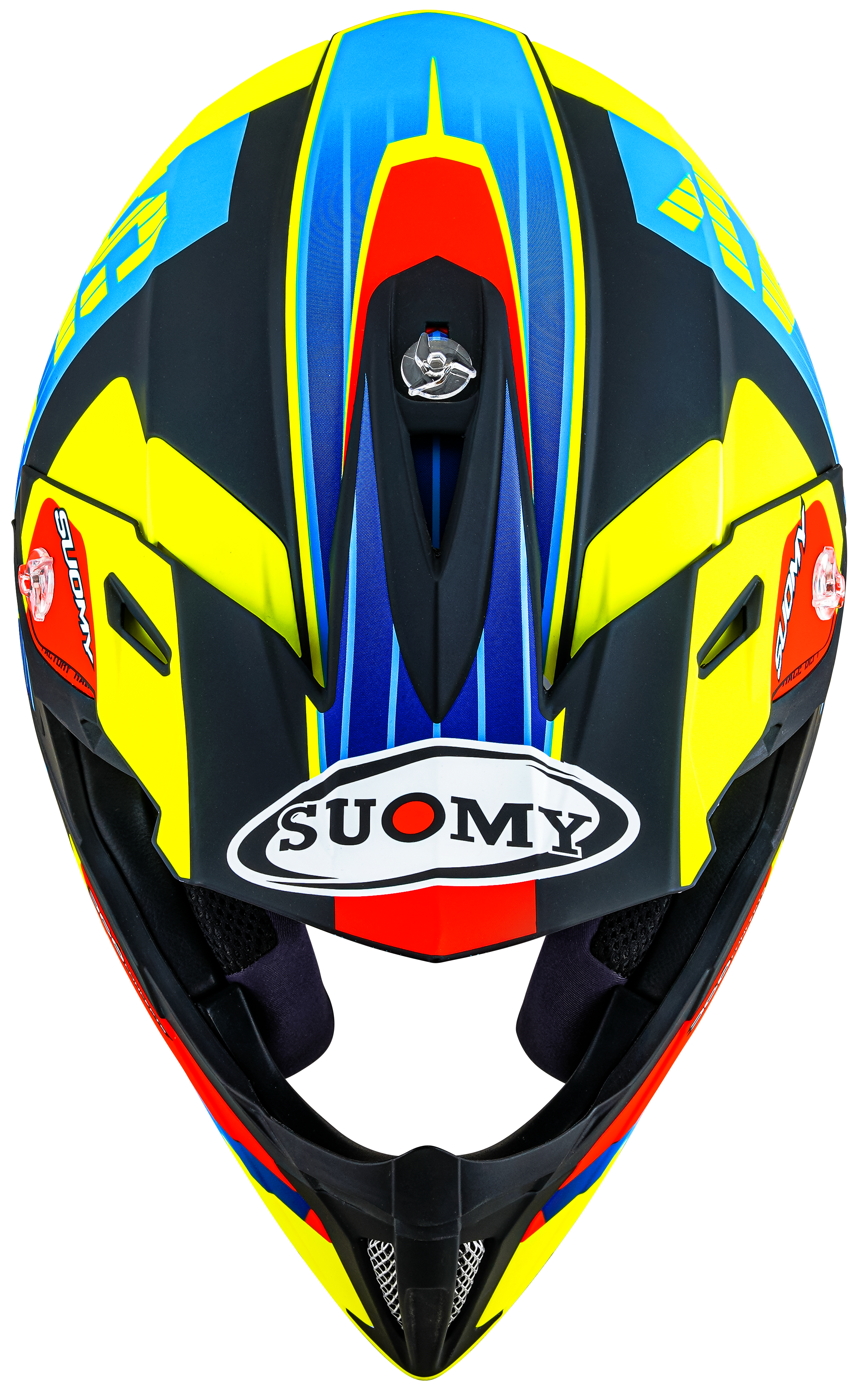 CAPACETE SUOMY X-WING AMPED PRETO/AZUL - L