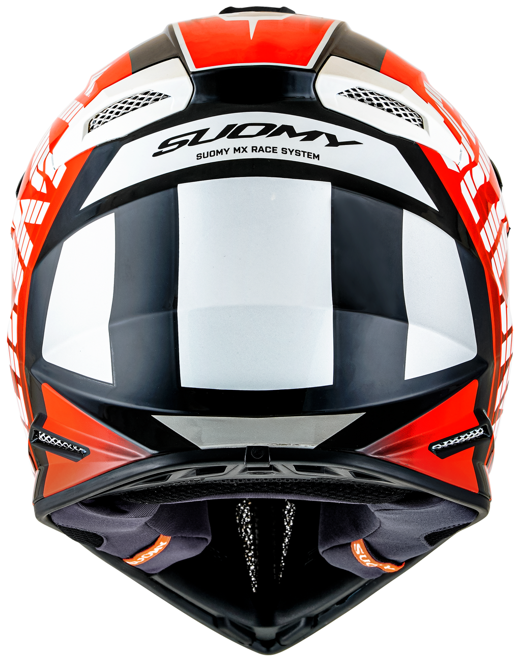 CAPACETE SUOMY X-WING AMPED PRETO/VERMELHO - S