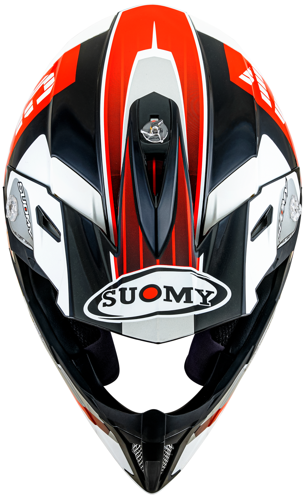 CAPACETE SUOMY X-WING AMPED PRETO/VERMELHO - S