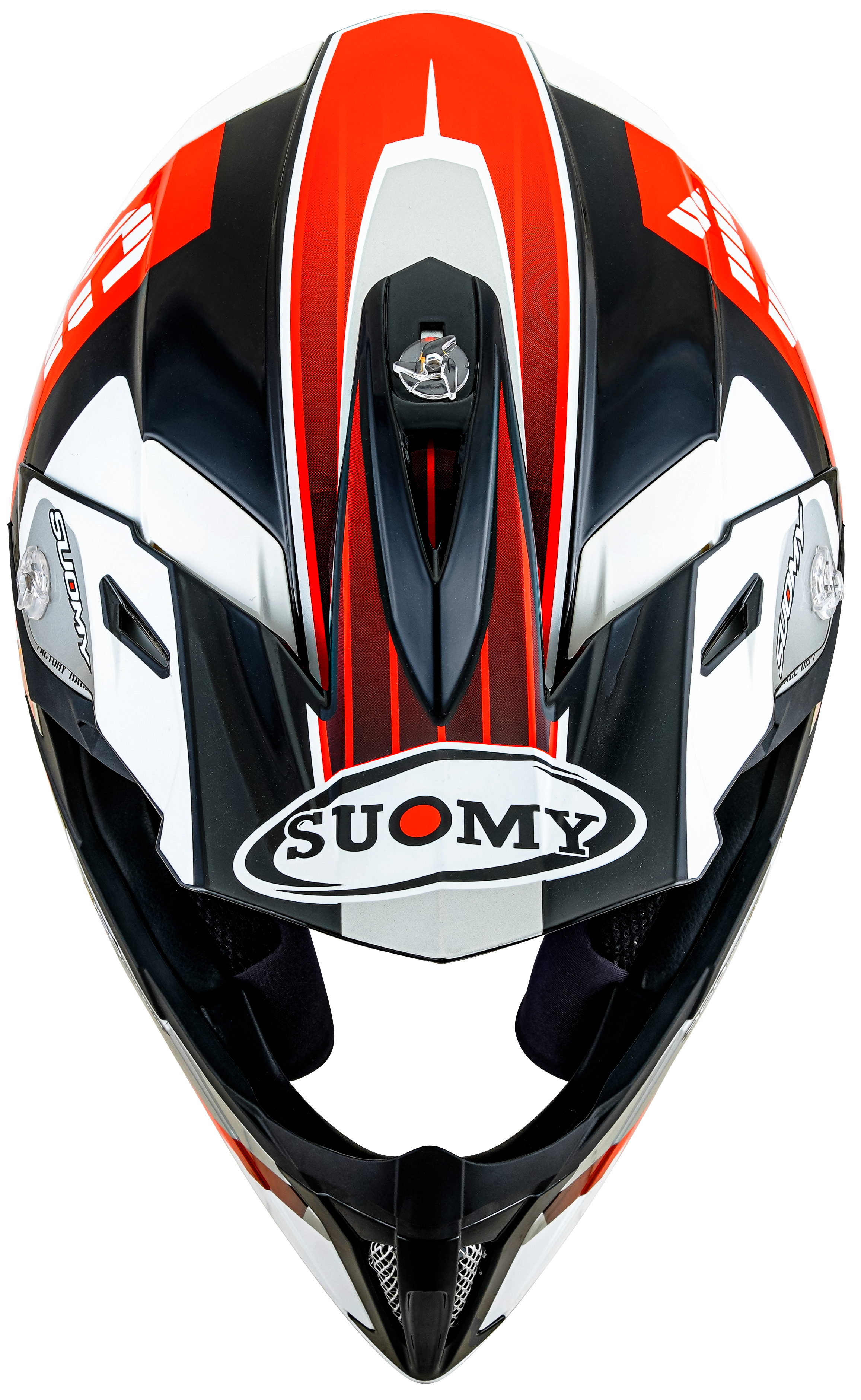 CAPACETE SUOMY X-WING AMPED PRETO/VERMELHO - S