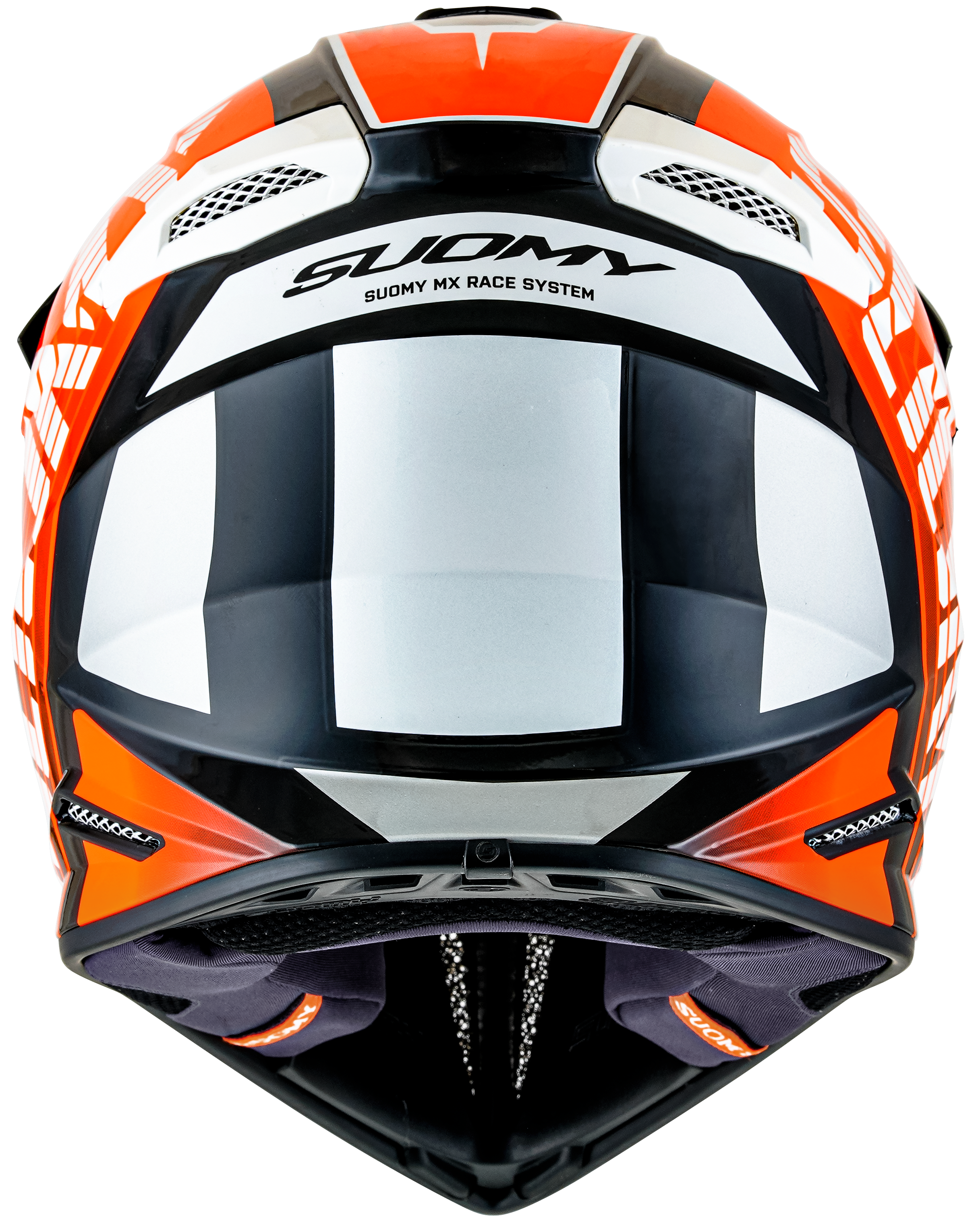 CAPACETE SUOMY X-WING AMPED PRETO/LARANJA - L