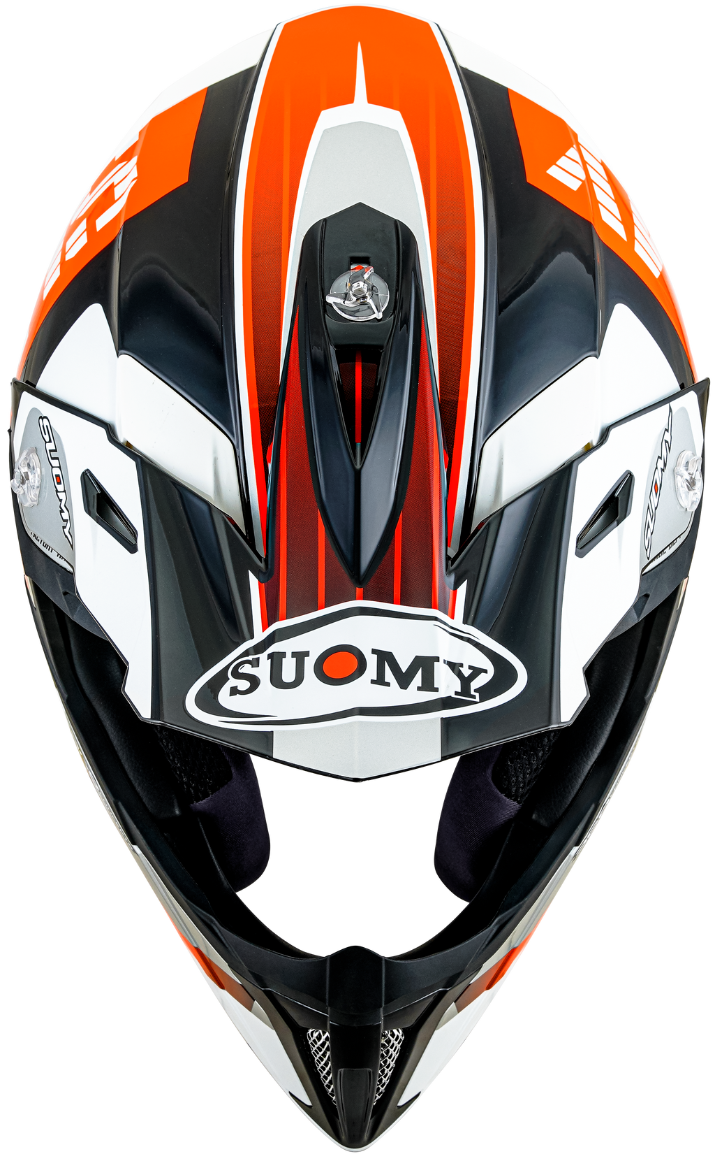 CAPACETE SUOMY X-WING AMPED PRETO/LARANJA - L