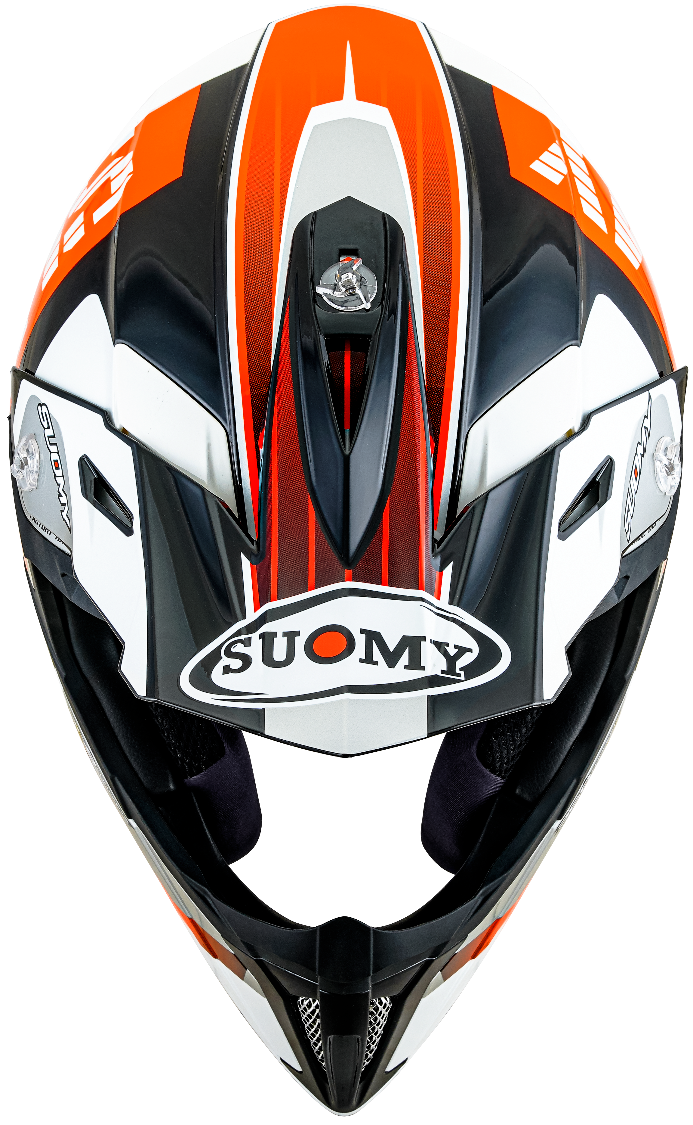 CAPACETE SUOMY X-WING AMPED PRETO/LARANJA - L