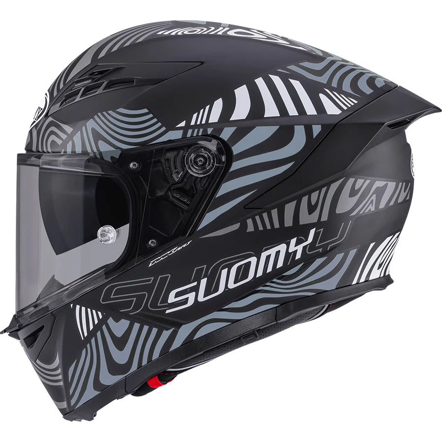 CAPACETE SUOMY STELLAR 2 MOLTEN MAT CINZA - M