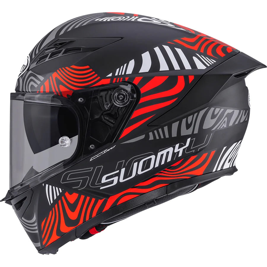 CAPACETE SUOMY STELLAR 2 MOLTEN MAT VERMELHO - M