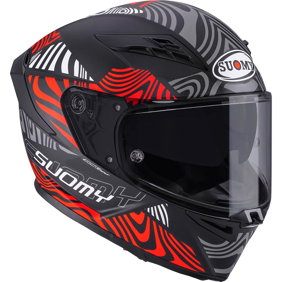 CAPACETE SUOMY STELLAR 2 MOLTEN MAT VERMELHO - XL