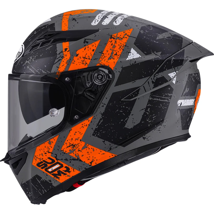 CAPACETE SUOMY STELLAR 2 ENTROPY LARANJA MAT - M