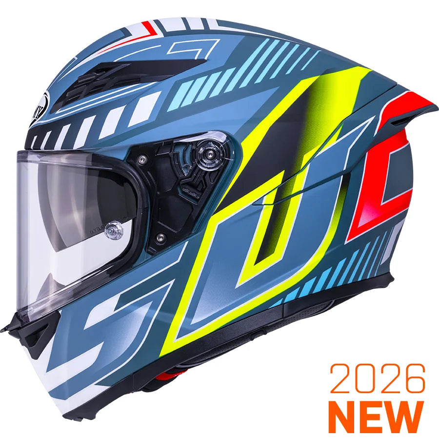 CAPACETE SUOMY STELLAR 2 DEEPSPACE PRETO/AZUL MAT - S