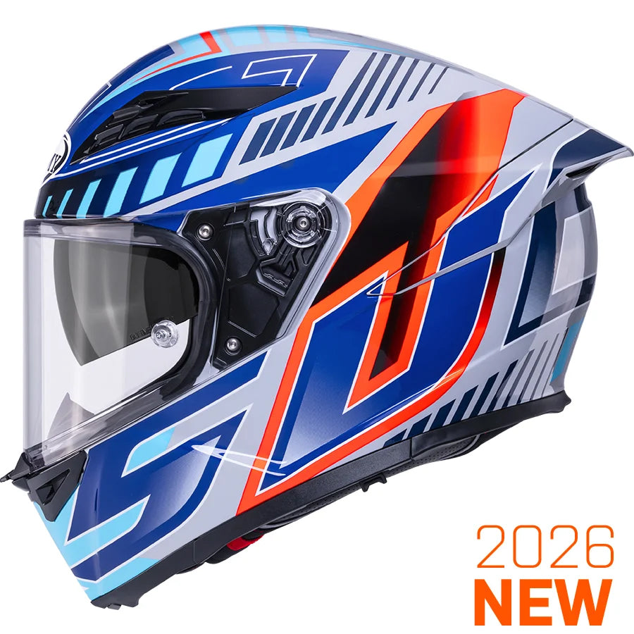 CAPACETE SUOMY STELLAR 2 DEEPSPACE CINZA/AZUL - XL