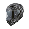 CAPACETE MY HELMET INTEGRAL FF938 DVS PRETO MAT/CINZA - S