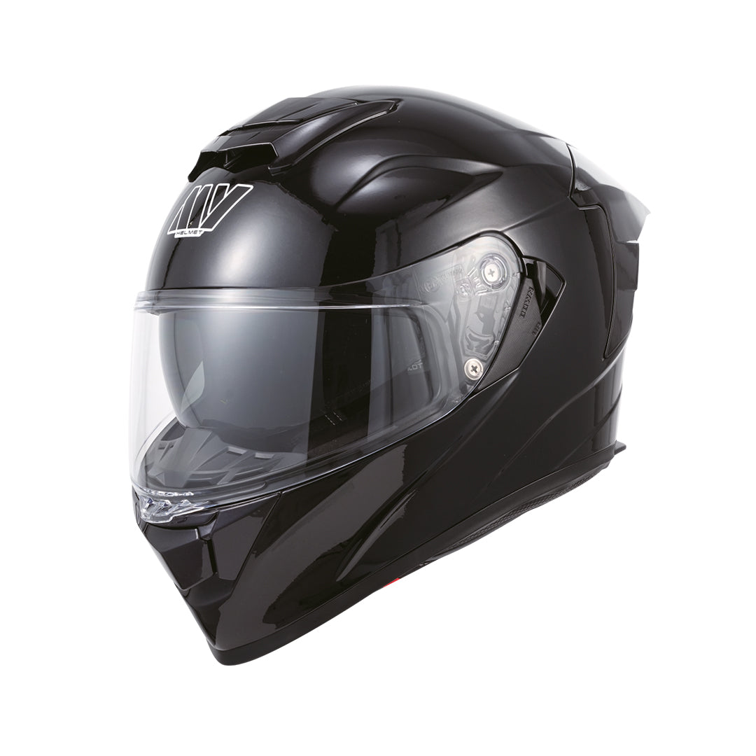 CAPACETE MY HELMET INTEGRAL FF936 DVS PRETO BRILHANTE - XL