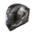 CAPACETE MY HELMET INTEGRAL FF936 DVS PRETO MAT/CINZA - L