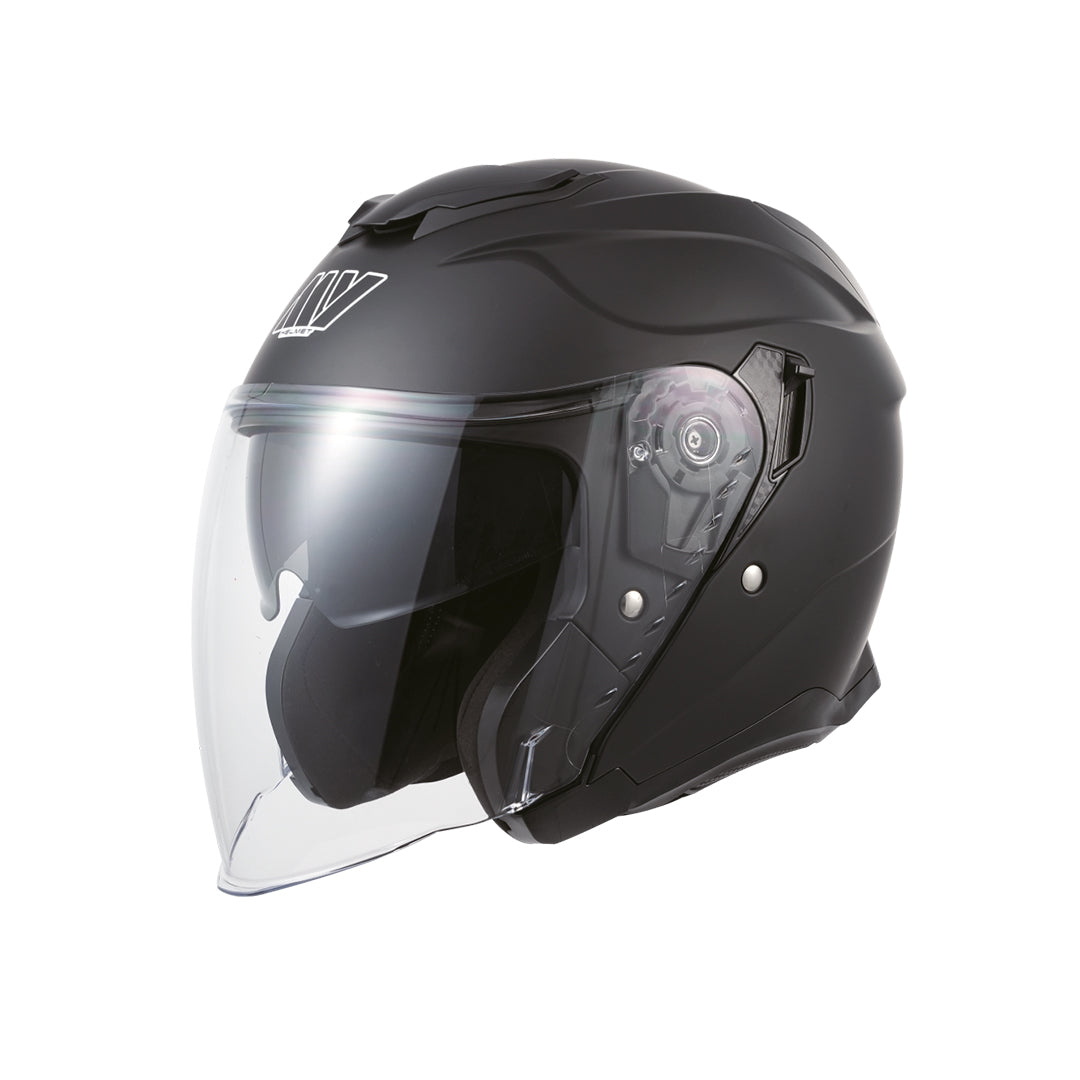 CAPACETE MY HELMET JET OF835 DVS PRETO MAT - XS