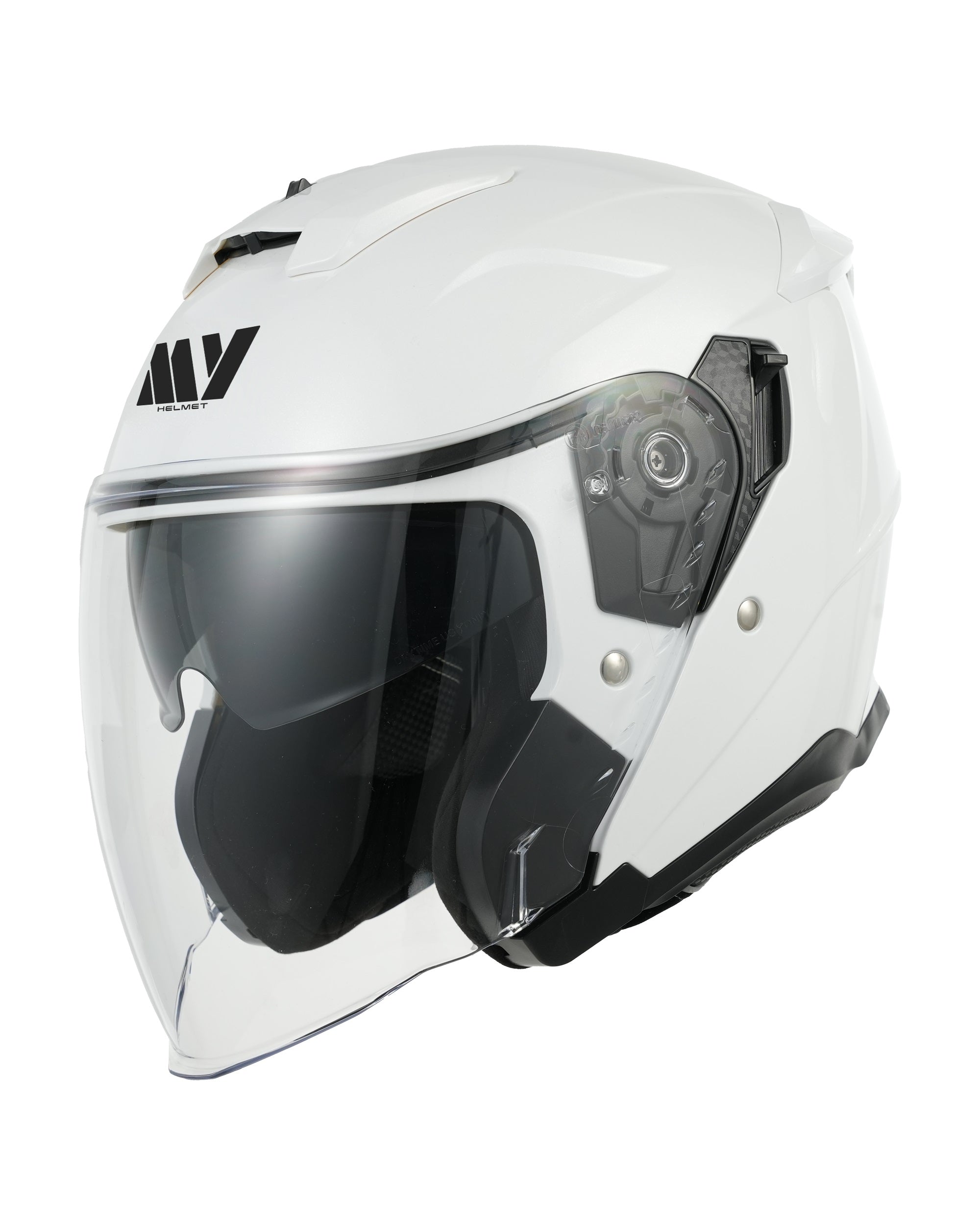 CAPACETE MY HELMET JET OF836 DVS BRANCO - S