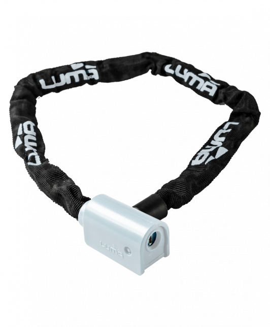 CORRENTE C/ FECHO LUMA 1000MM 5 CHAIN BRANCO - KDB05100W