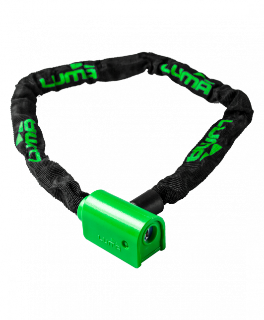 CORRENTE C/ FECHO LUMA 1000MM 5 CHAIN VERDE - KDB05100G