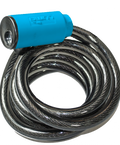 CADEADO ESPIRAL LUMA 1500MM 7335 SPIRAL AZUL - ESB3512150B