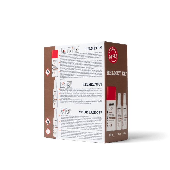 KIT TRATAMENTO CAPACETES IPONE - 800735