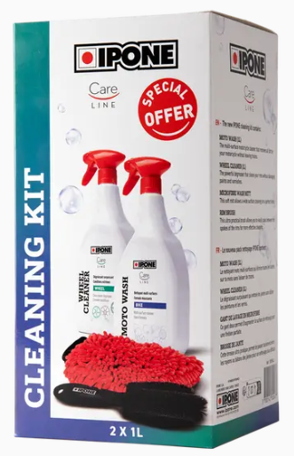 KIT LIMPEZA MOTOWASH 1LT + WHEEL CLEANER 1LT - 800942