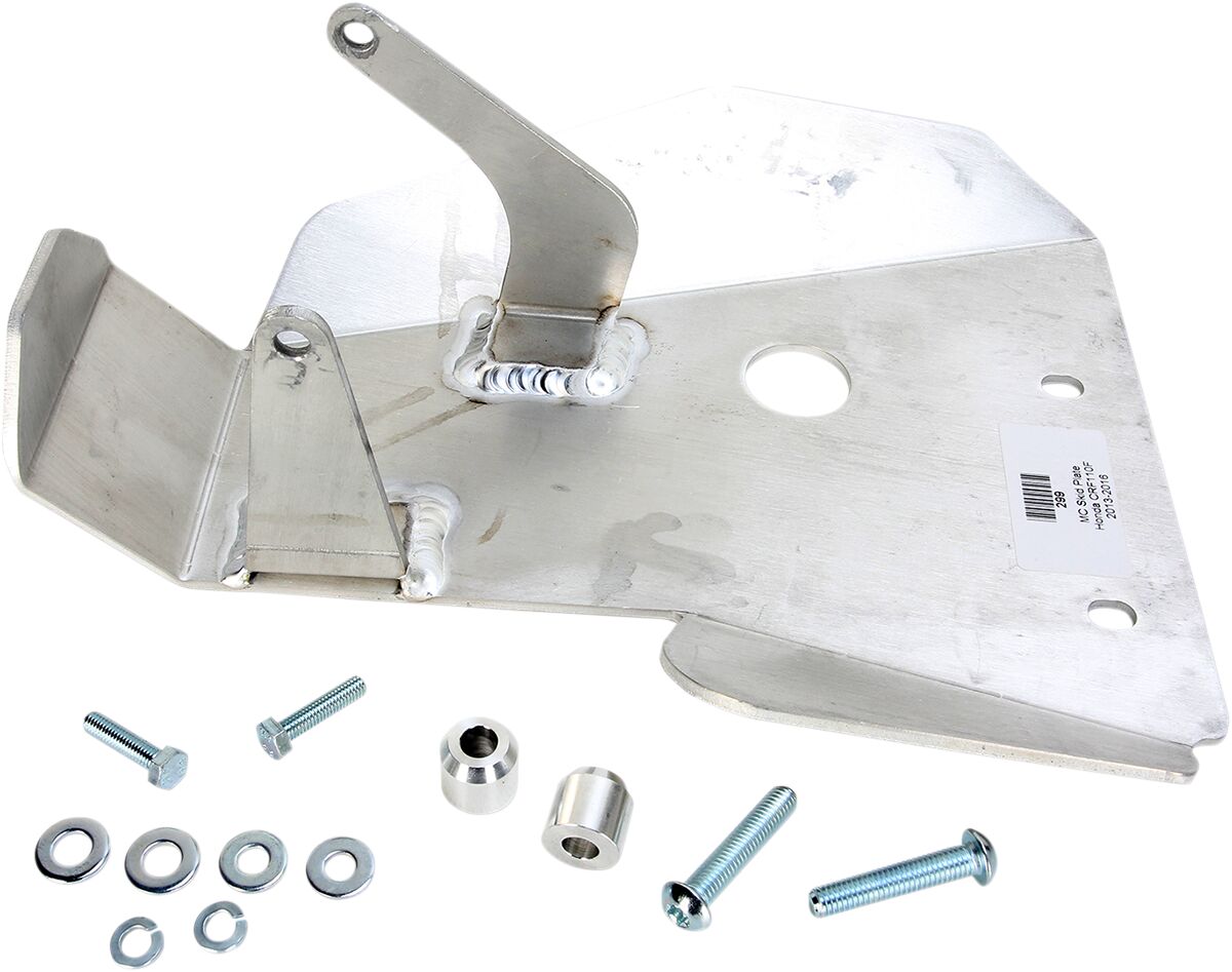 SKID PLATE ALUM HONDA CRF110