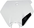 PLATE # FRT KTM85 04-12 WHT
