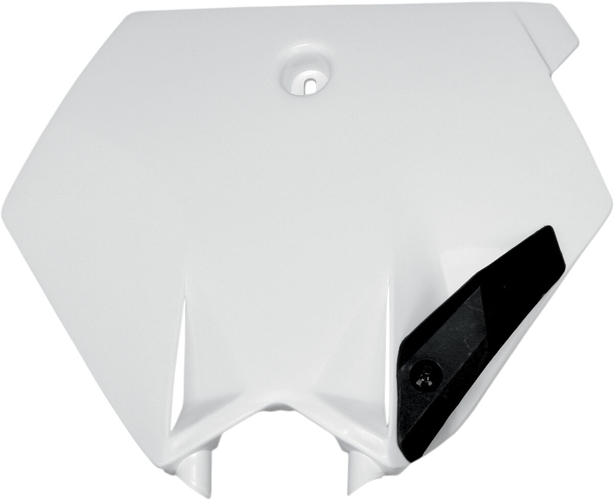 PLATE # FRT KTM85 04-12 WHT