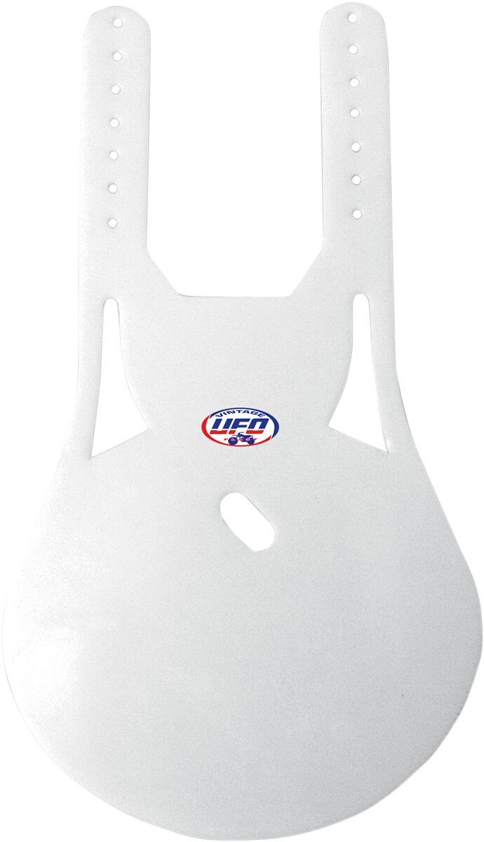 UNI FR OVAL PLATE WH