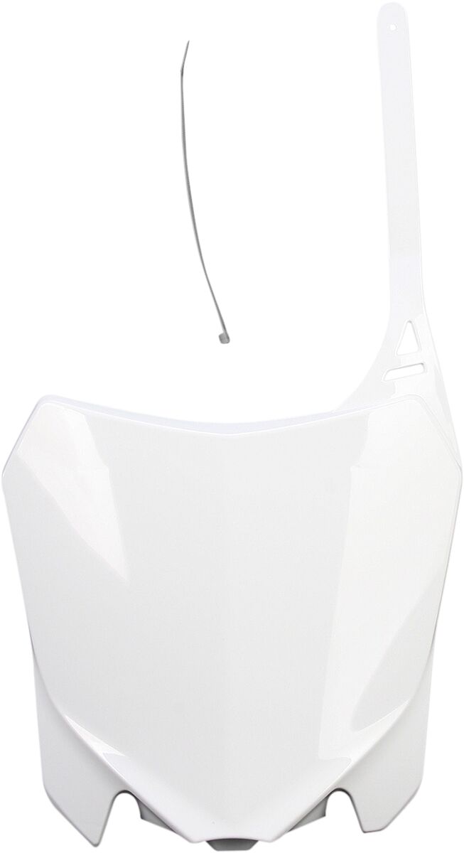 PLATE# FRT CRF450 13-16 WHT