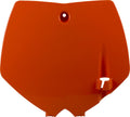 FRONT # PLATE SX65 02-08 OR