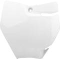 FRONT # PLATE SX65 16- WH