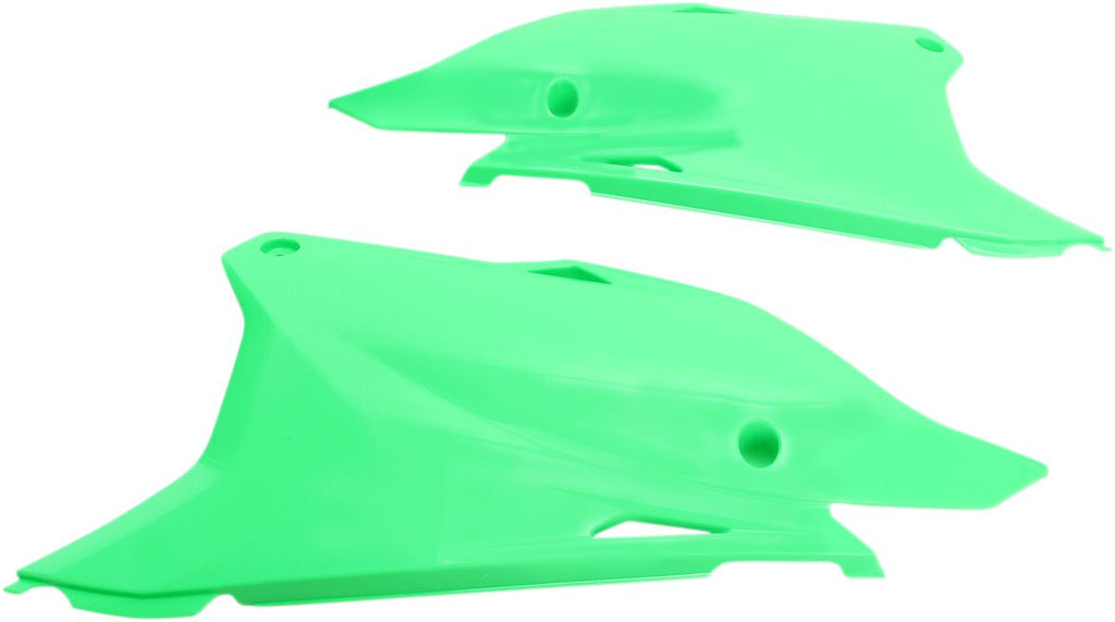 PANELS SIDE KX85 14-25 FLO GRN