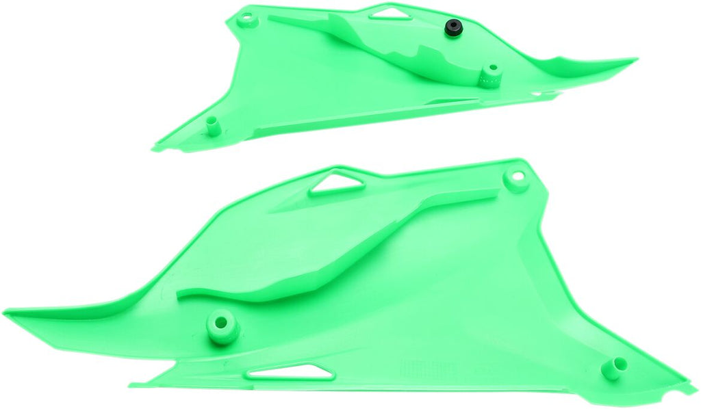 PANELS SIDE KX85 14-25 FLO GRN