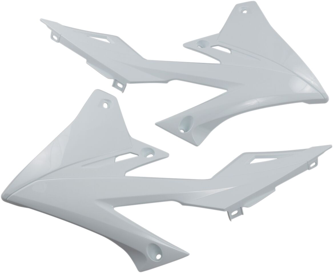 SHROUD RAD RMZ450 18- WHITE