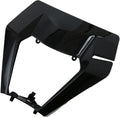HEADLIGHT EXC 17-19 BK