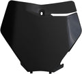 PLATE# FRT SX/SXF 19-22 BLACK