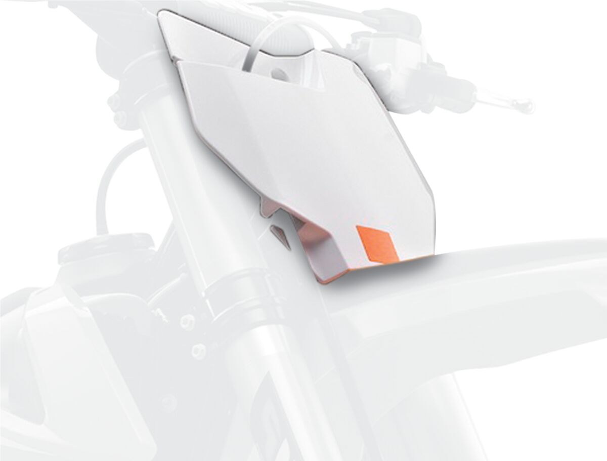 PLATE#FRT KTM 19-22 WH