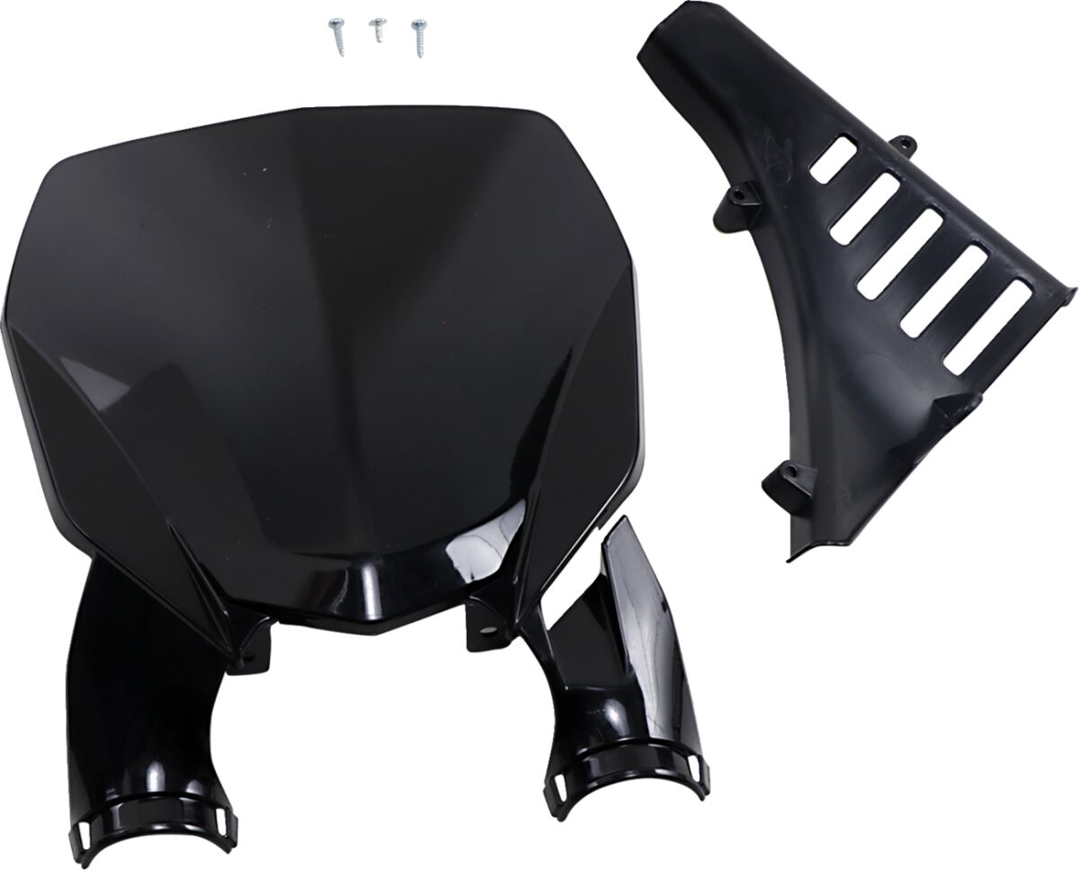 PLATE # STADIUM YZF18- BLACK